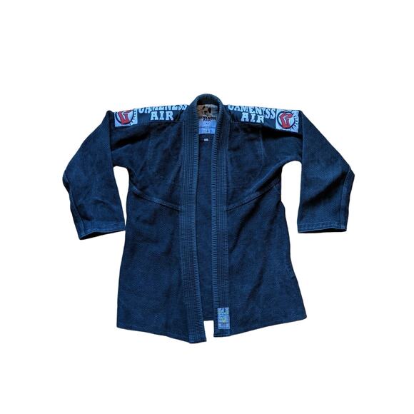Gameness Air Size A1 Gi Professional Fighting System Black Cotton Logo - Picture 1 of 9